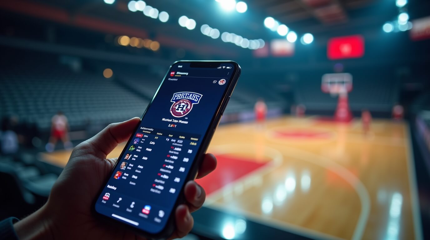 Fantasy basketball players tracking live scores in Pro Basket Fantasy Game